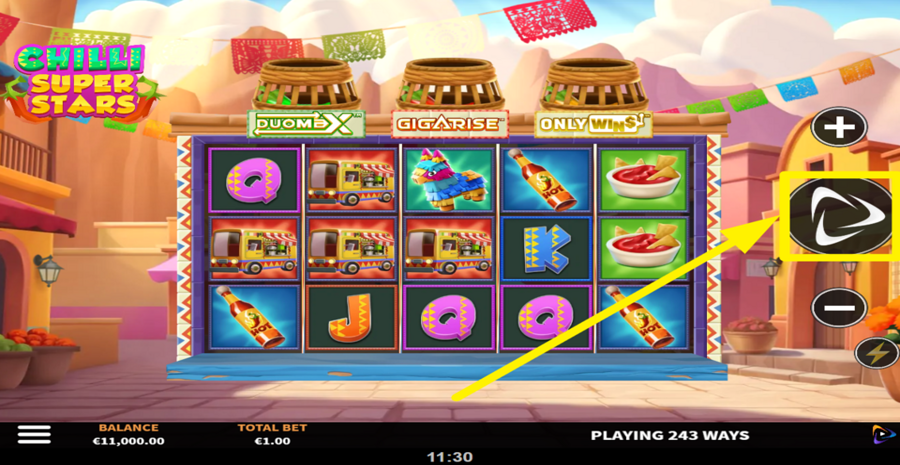 Chilli Super Stars Spin