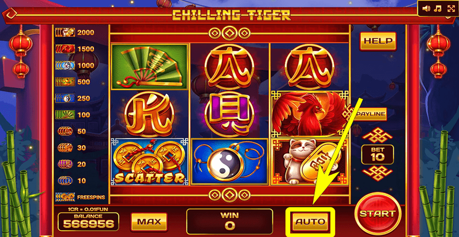 Chilling Tiger Autoplay