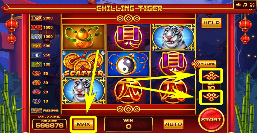 Chilling Tiger Bet Selection