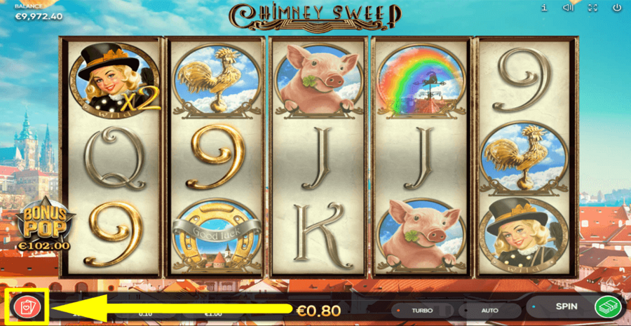 Chimney Sweep Gamble Feature
