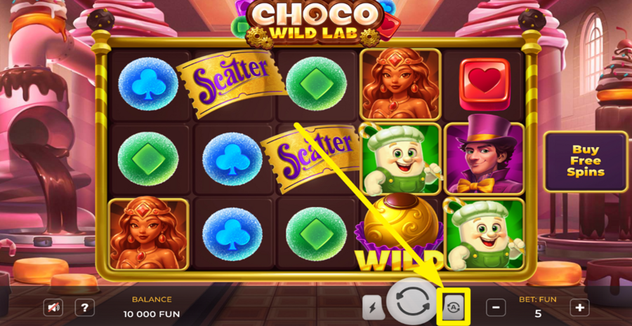 Choco Wild Lab Autoplay