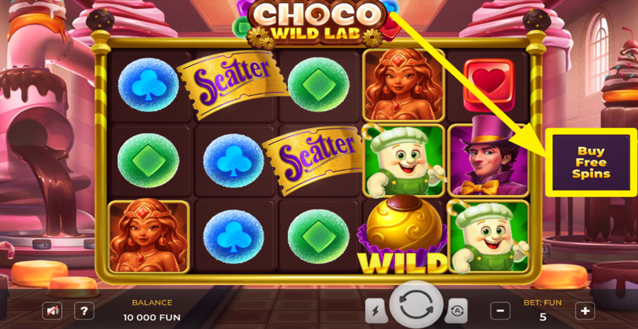 Choco Wild Lab Buy Bonus