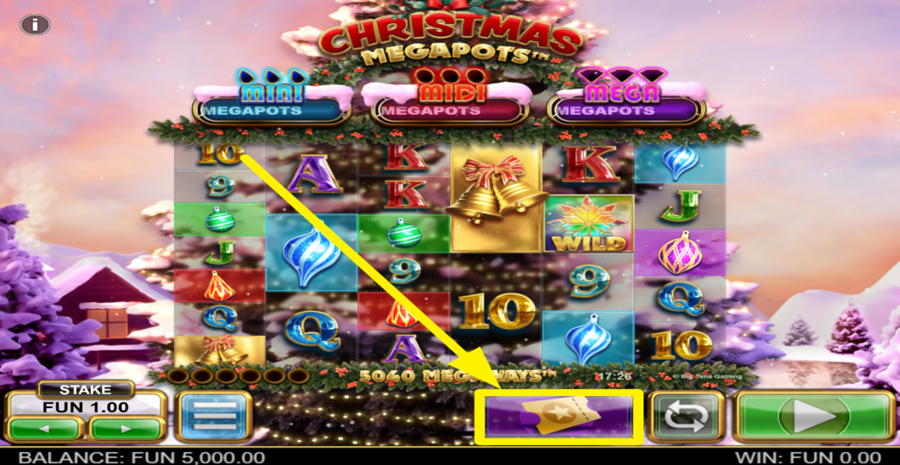 Christmas Megapots Buy Bonus