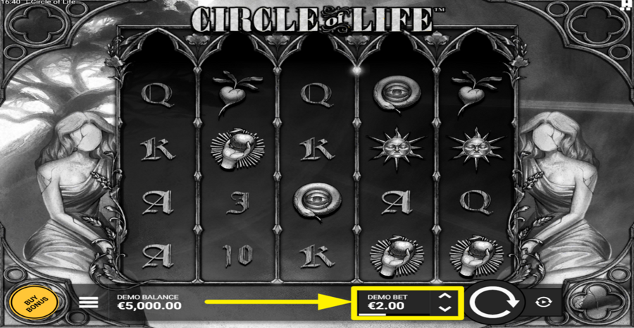 Circle Of Life Adjust Bet