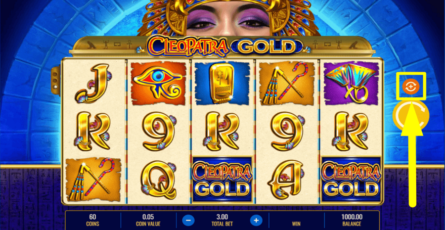 Cleopatra Gold Autoplay Feature