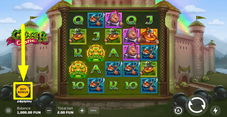 Clover Castle Buy Feature