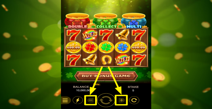 Clover Coin Combo Adjust Bet