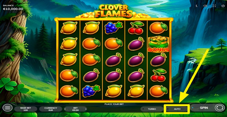 Clover Flames Autoplay