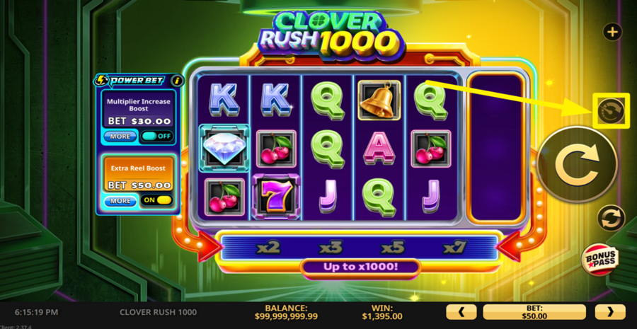 Clover Rush 1000 Turbo