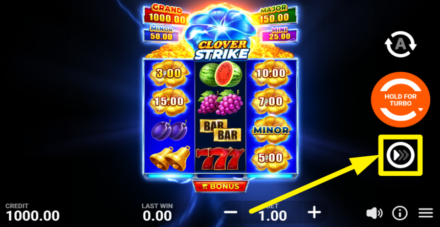 Clover Strike Hold And Win Turbo