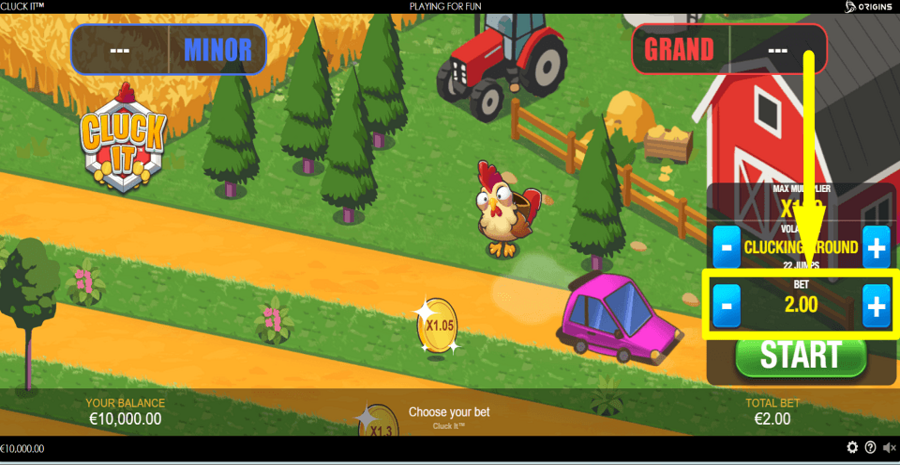 Cluck It Bet Value
