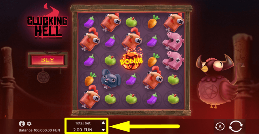 Clucking Hell Bet Value