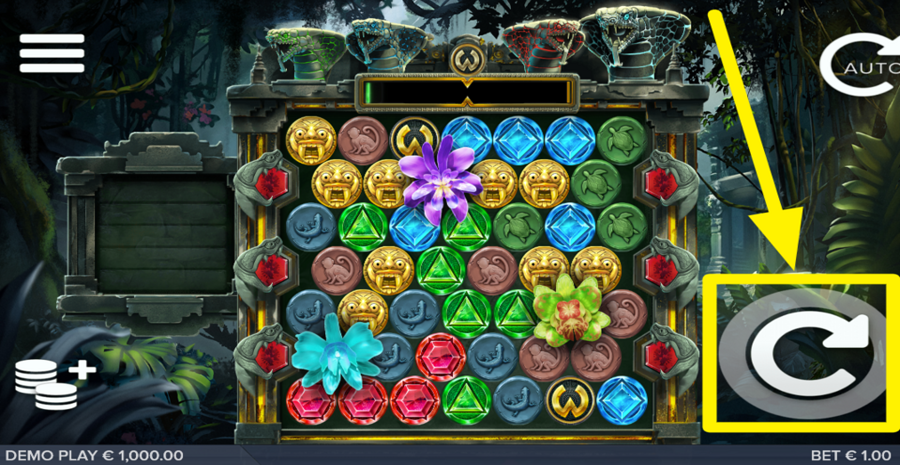Coba Reborn Spin Button