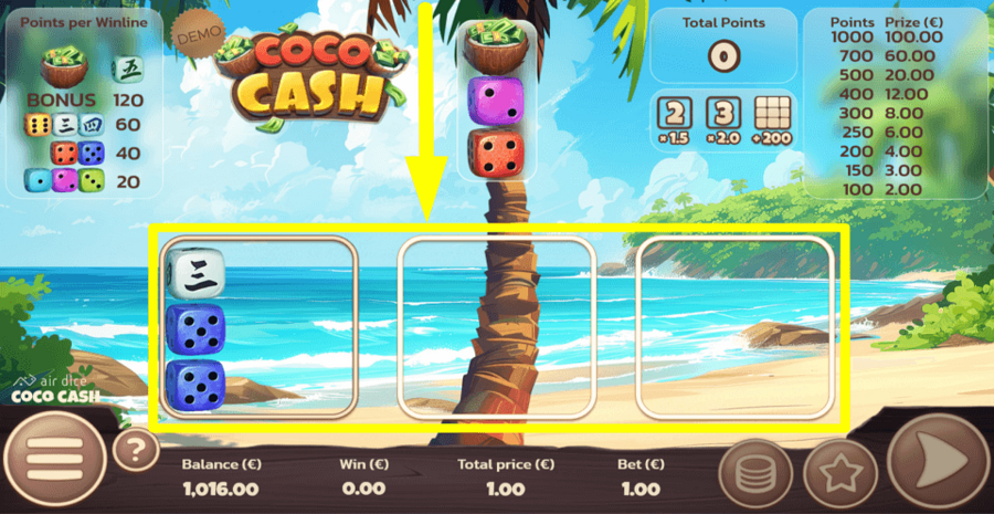 Coco Cash Box Selection