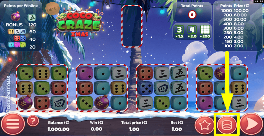 Coco Craze Xmas Bet Value