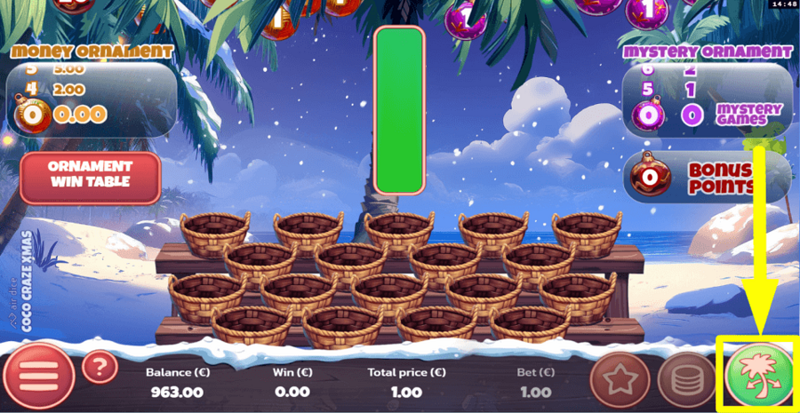 Coco Craze Xmas Bonus Feature