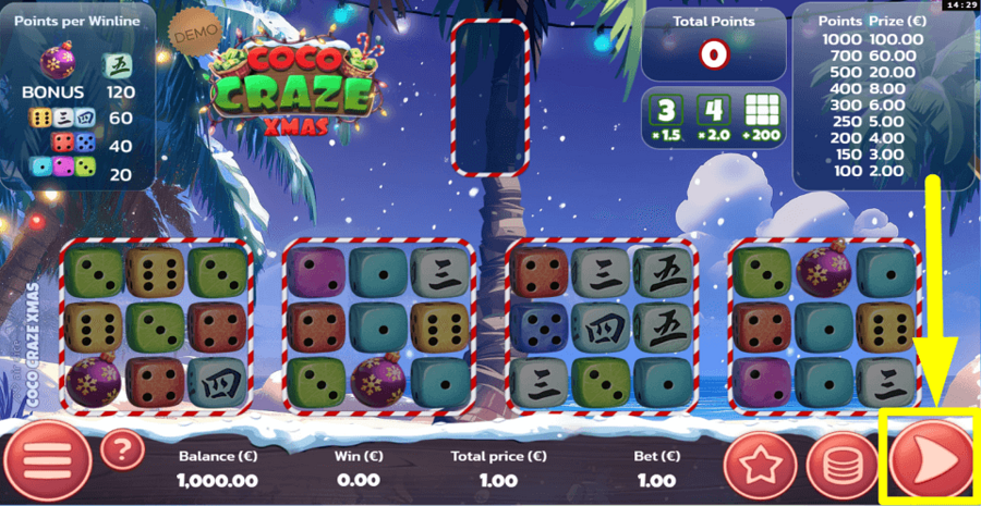 Coco Craze Xmas Play Button