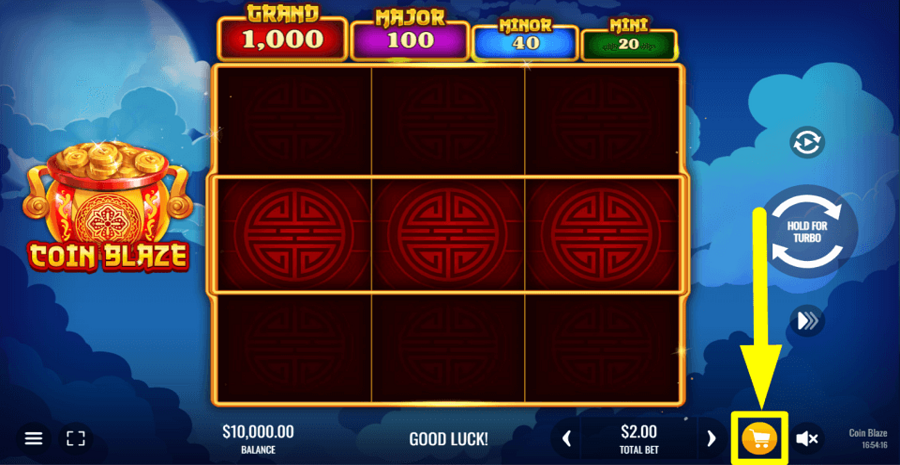 Coin Blaze Buy Feature
