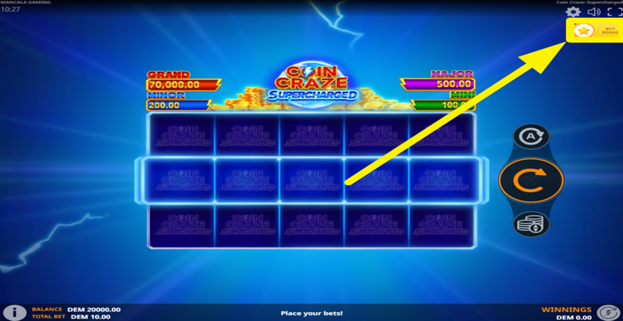 Coin Craze Supercharged Buy Bonus
