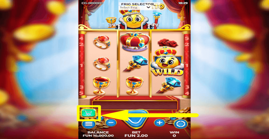 Coin King Beto Buy Feature