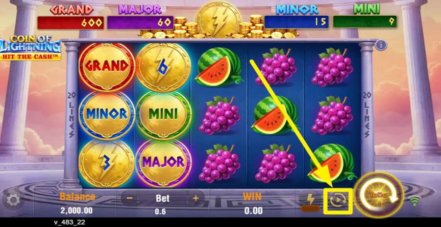 Coin Of Lightning Autoplay