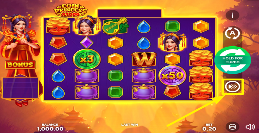 Coin Princess x1000 Turbo