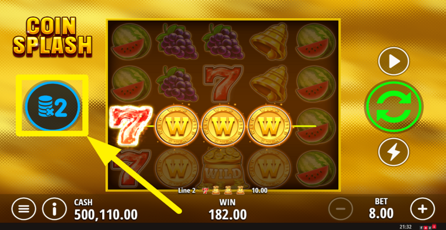 Coin Splash Gamble