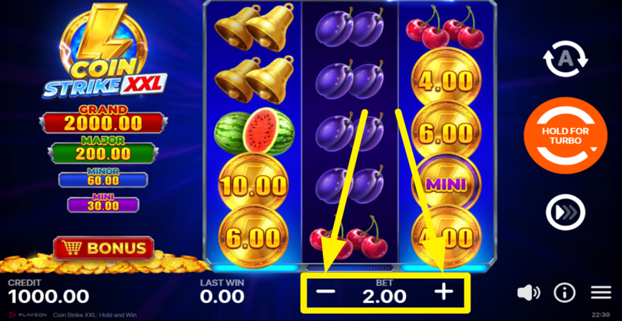 Coin Strike Xxl Hold And Win Adjust Bet