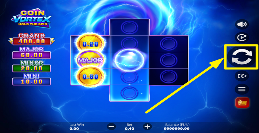 Coin Vortex Hold The Spin Spin