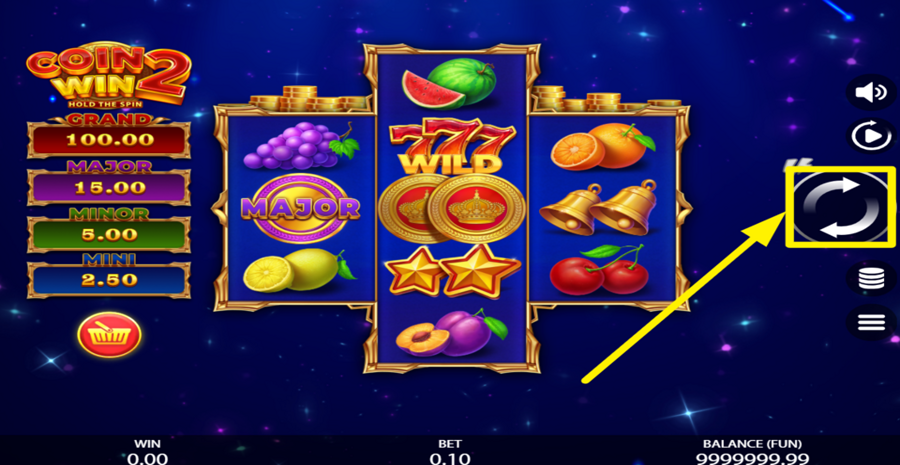 Coin Win 2 Hold The Spin Spin