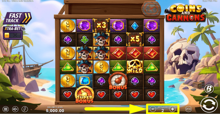 Coins And Cannons Bet Value