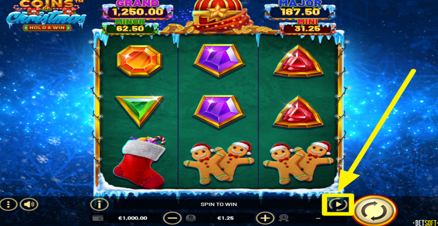 Coins Of Christmas Hold And Win Autoplay