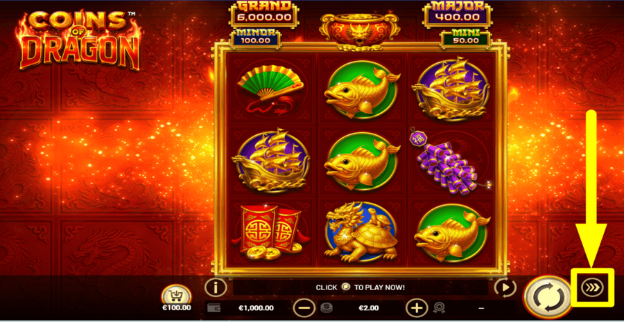 Coins Of Dragon Hold And Win Turbo Feature