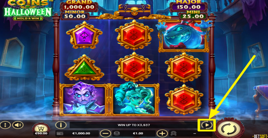 Coins Of Halloween Hold And Win Autoplay