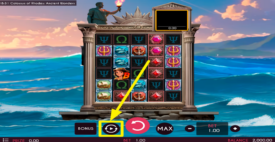 Colossus Of Rhodes Ancient Wonders Autoplay