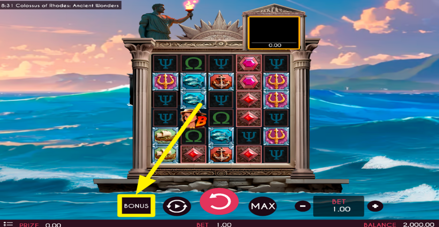 Colossus Of Rhodes Ancient Wonders Buy Bonus