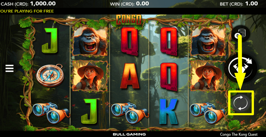 Congo The Kong Quest Autoplay Feature