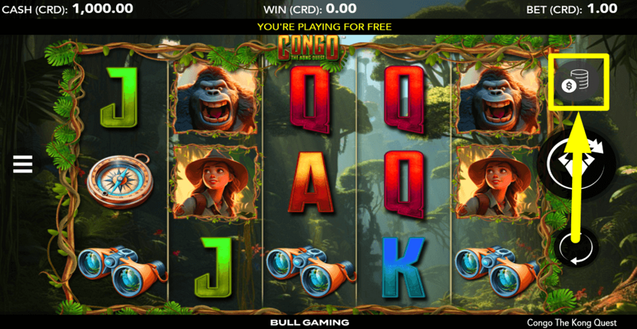 Congo The Kong Quest Bet Value