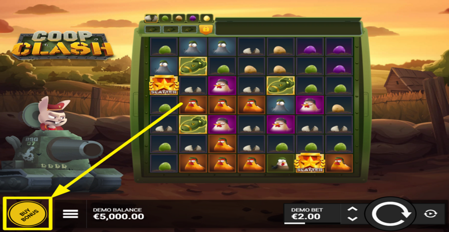 Coop Clash Buy Bonus