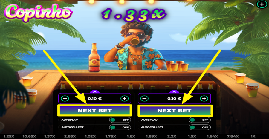 Copinho Place Bet