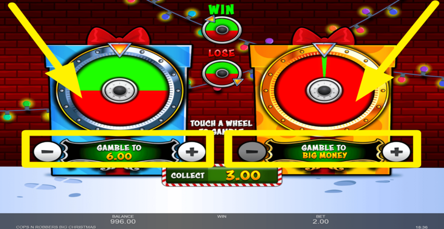 Cops N Robbers Big Money Christmas Gamble