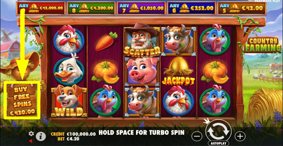 Country Farming Buy Feature