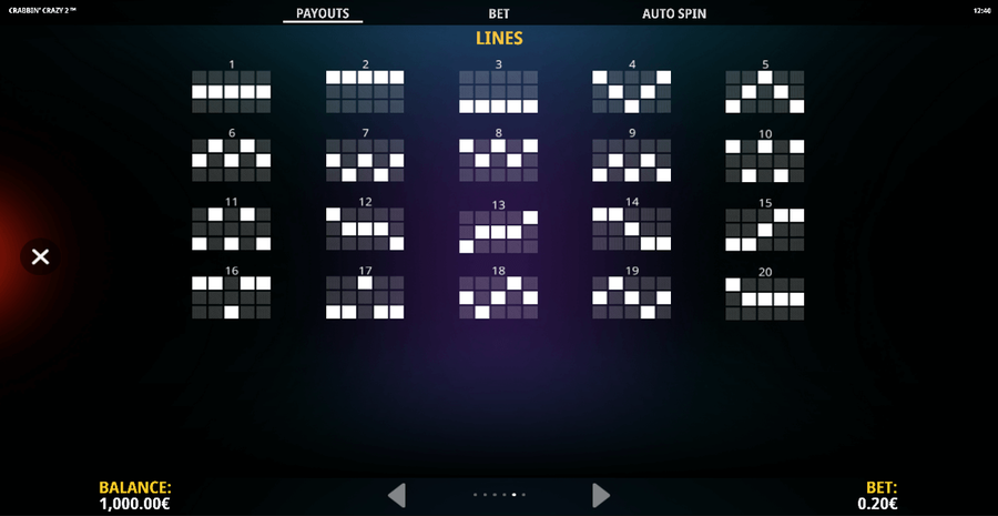 Crabbin Crazy 2 Paylines