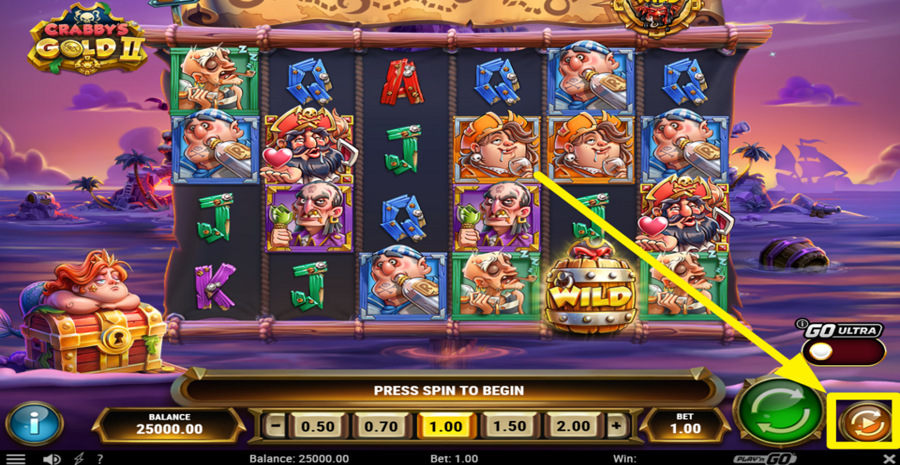 Crabbys Gold 2 Autoplay