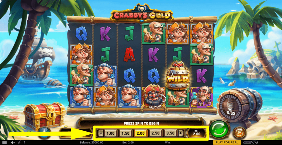 Crabbys Gold Bet Value