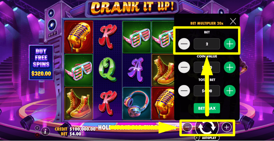 Crank It Up Bet Value
