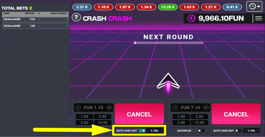 Crash Crash Review, Bonuses & Free Play (97% RTP)