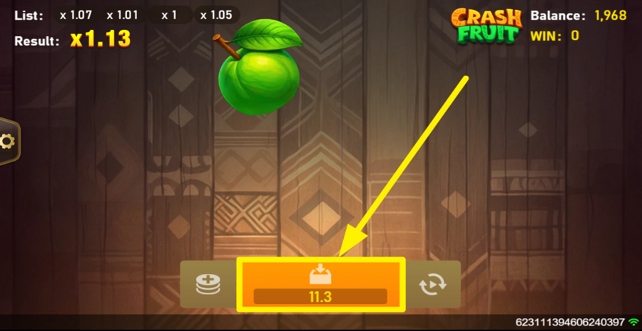 Crash Fruit Cash Out