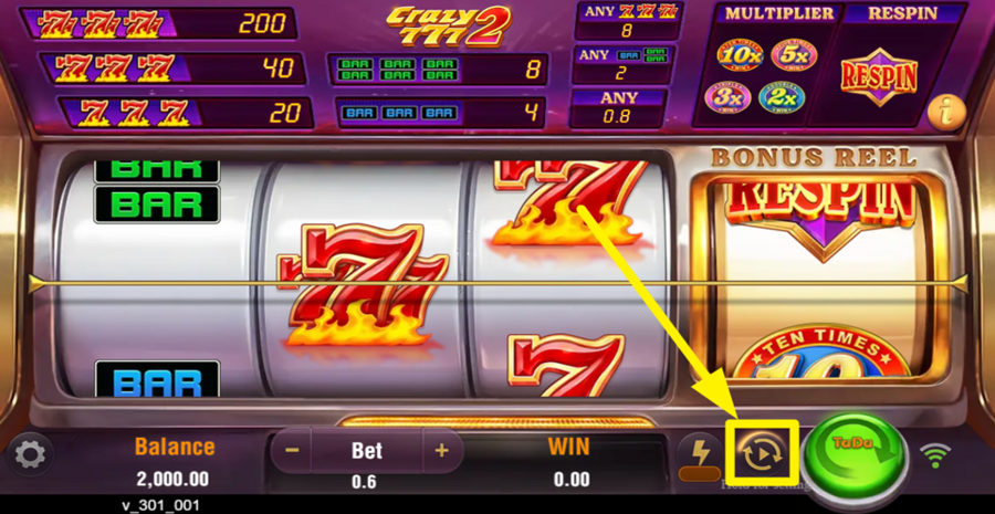 Crazy 777 2 Autoplay