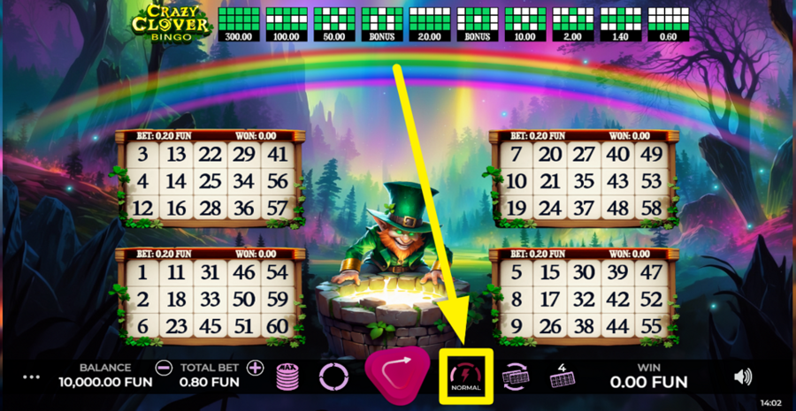 Crazy Clover Bingo Turbo